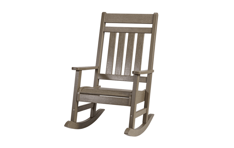 Premium Seneca Rocking Chair - Brown