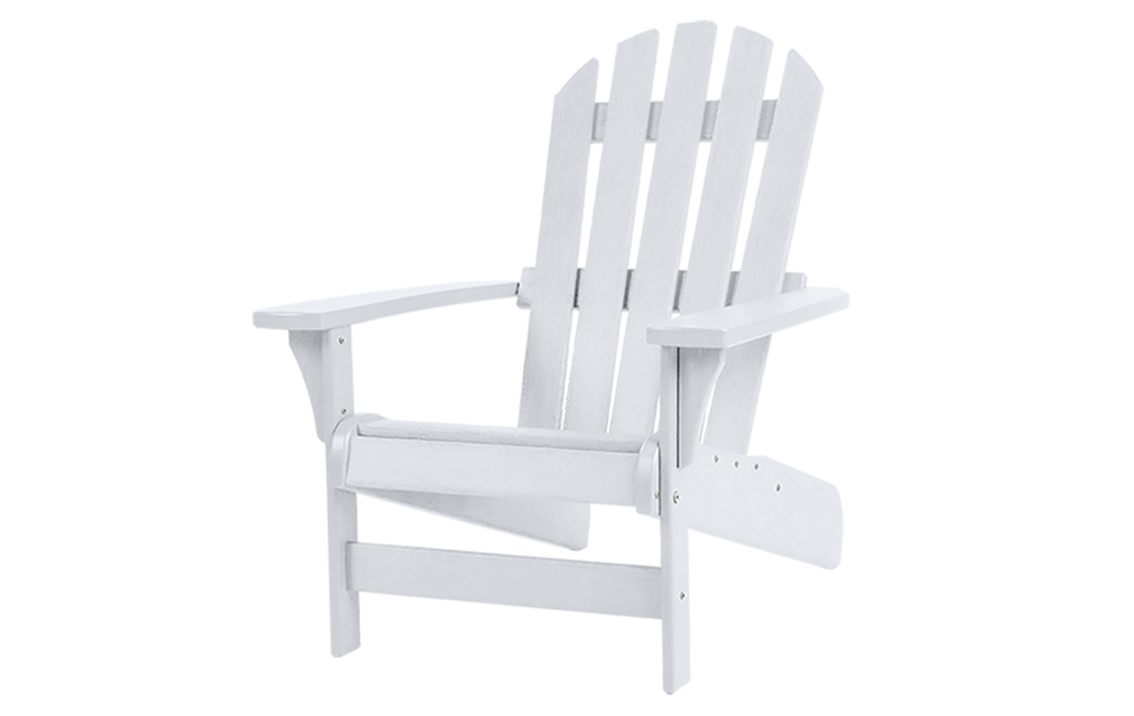 Premium Tahoe Adirondack Chair - White