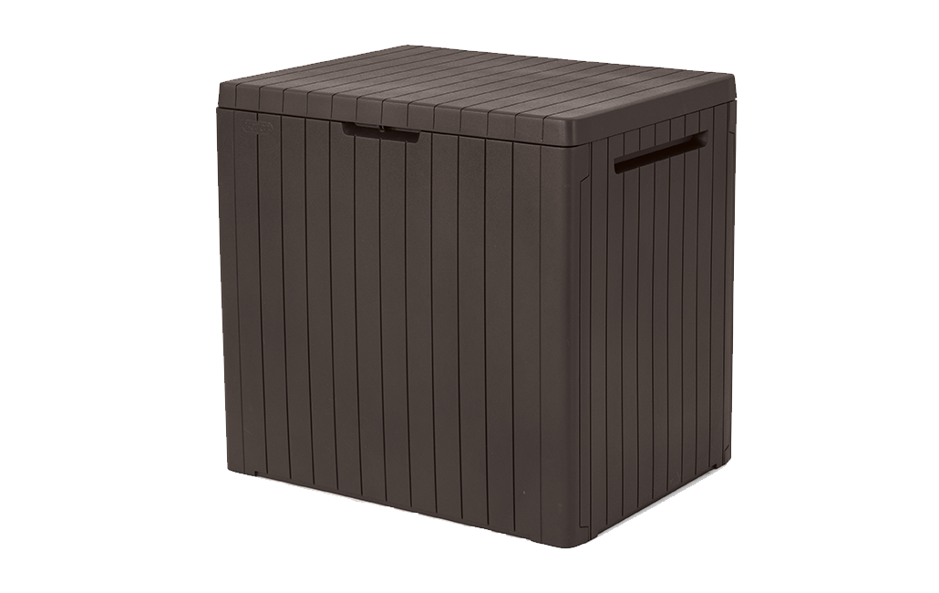 City Box 30 Gallon Deck Box - Brown
