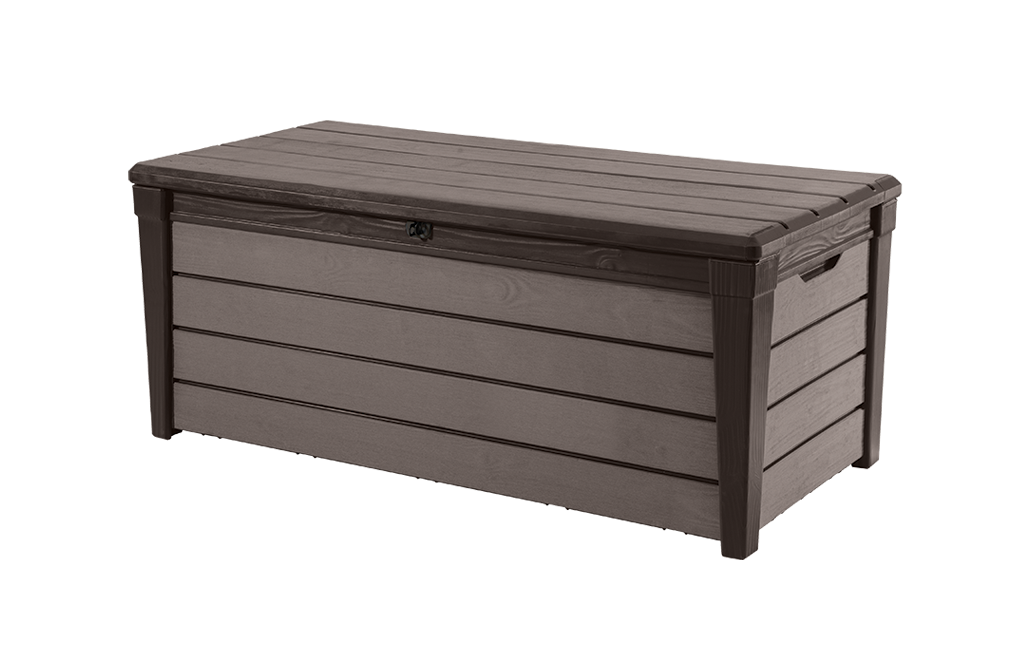 Brushwood 120 Gallon Deck Box - Brown