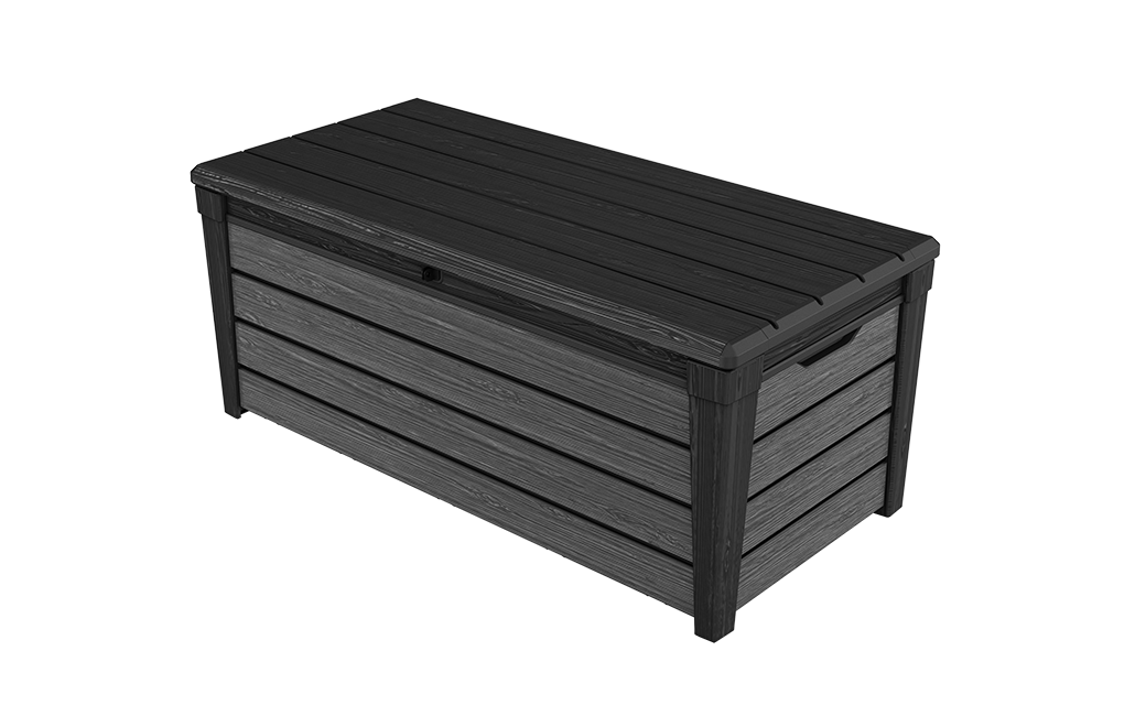 Brushwood 120 Gallon Deck Box - Grey