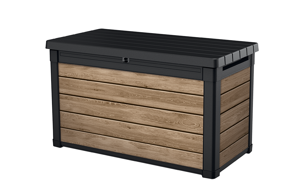 Signature 100 Gallon Deck Box - Ashwood Brown