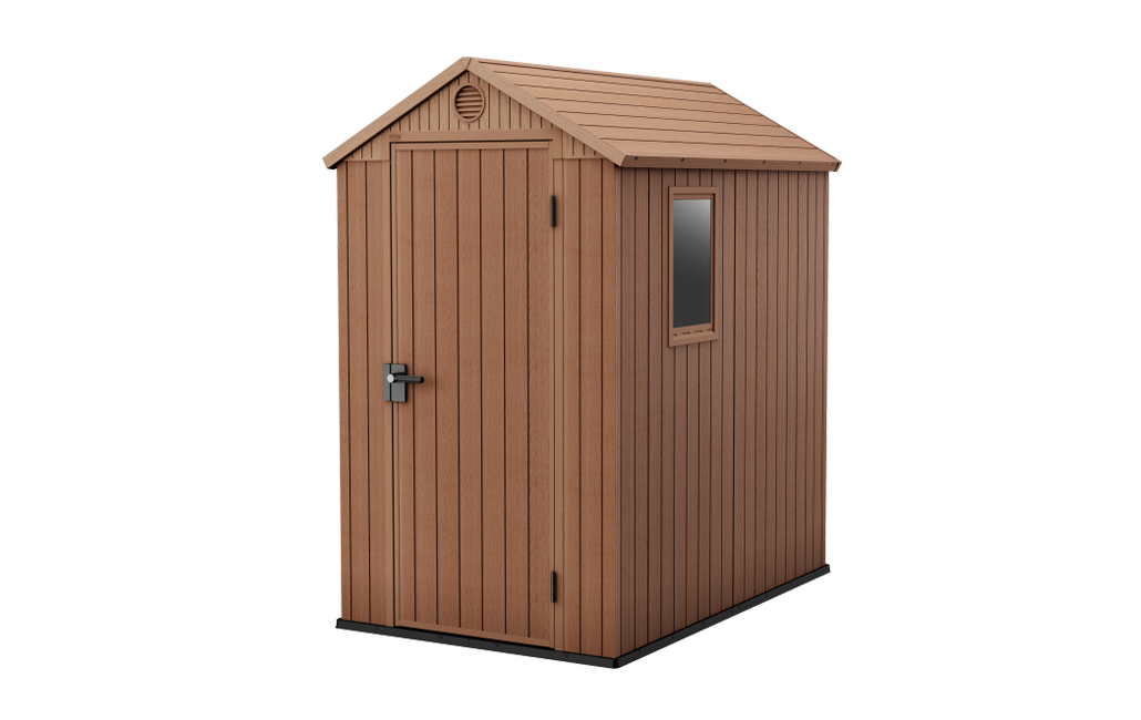 Darwin Shed 6x4ft - Brown