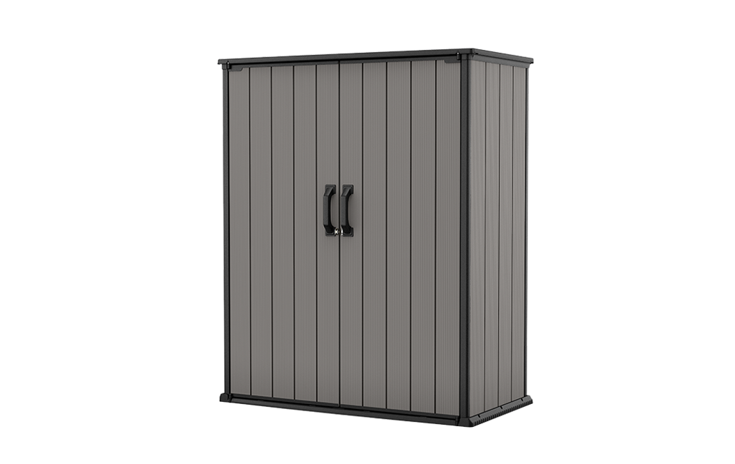 Premier Tall Storage Shed - Grey