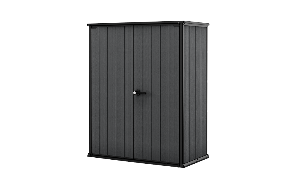 Cortina Alto Storage Shed - Graphite