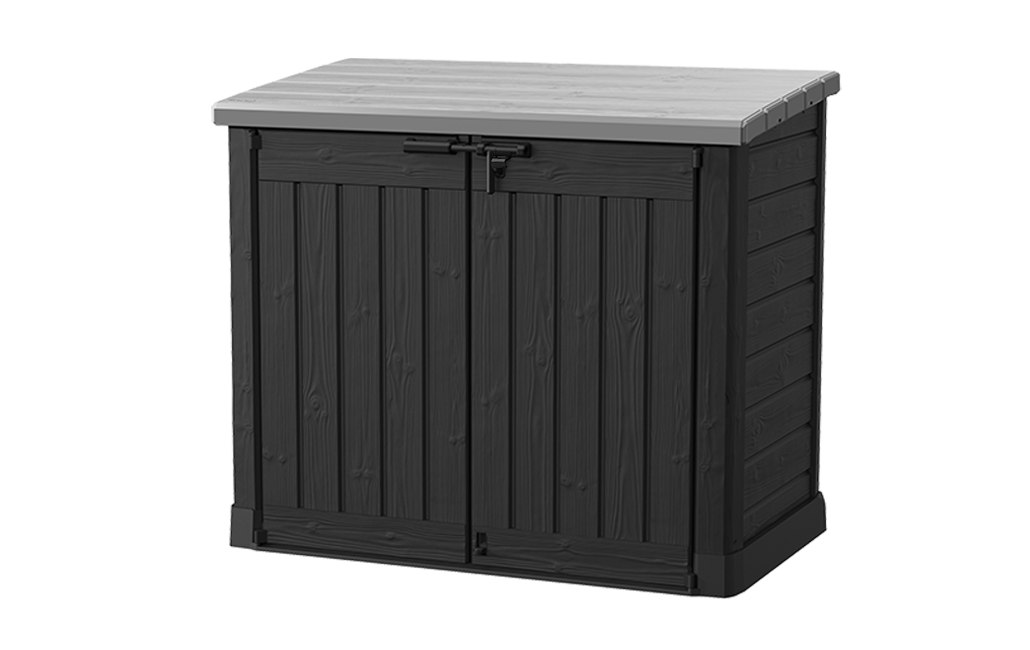 Store-It-Out Prime XL Storage Shed - Dark Grey