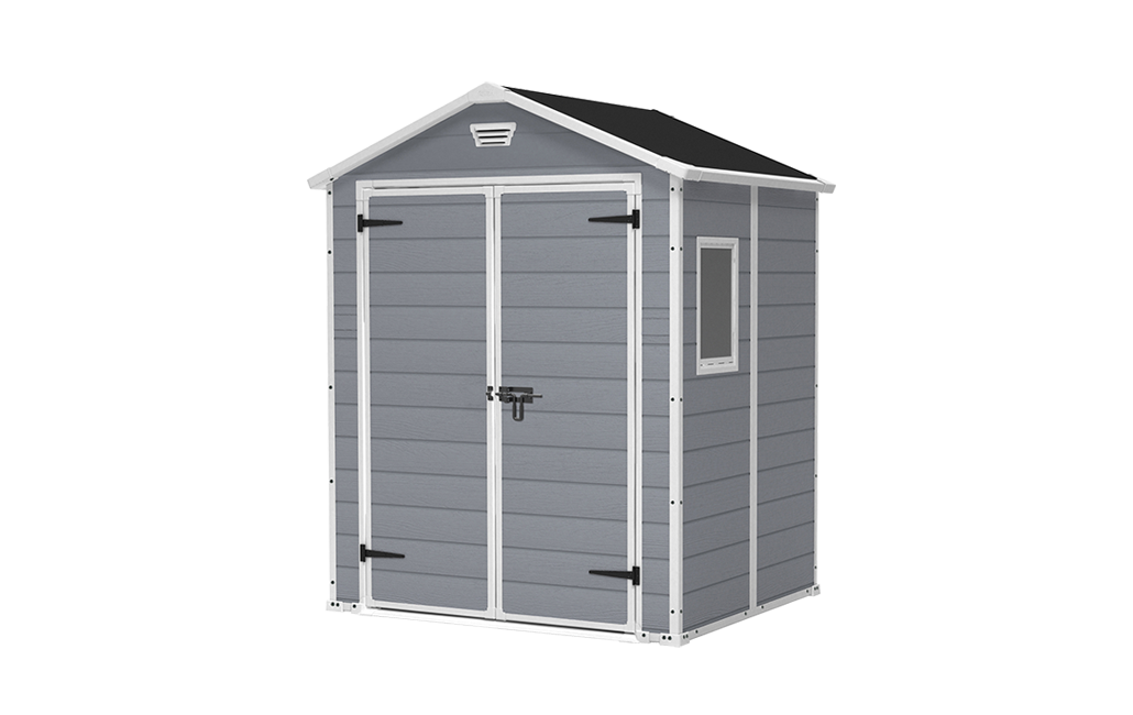 Manor Shed 6x5ft - Grey