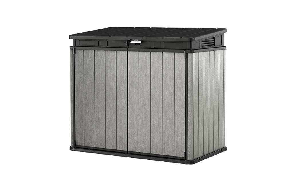 Elite Store Outdoor Storage Shed - Grey