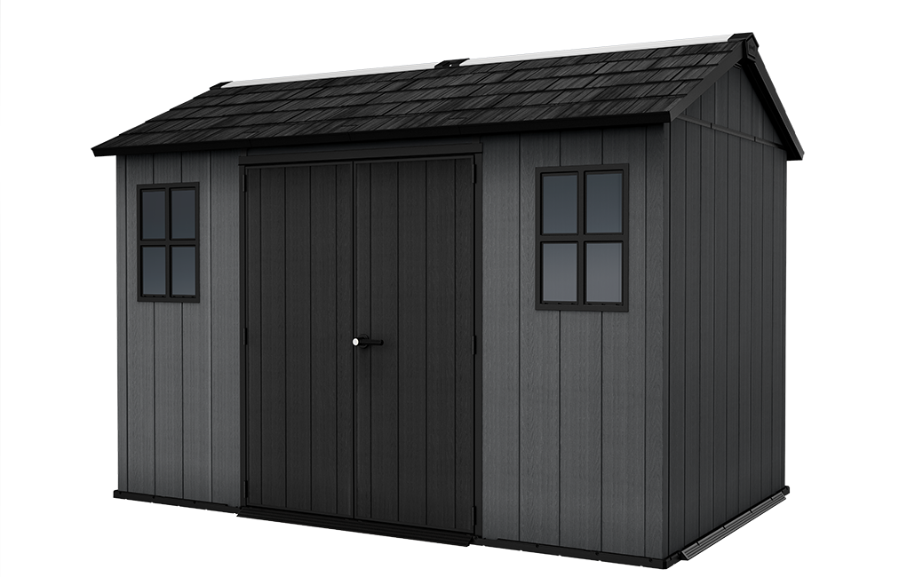 Newton 11x7.5 Storage Shed - Grey