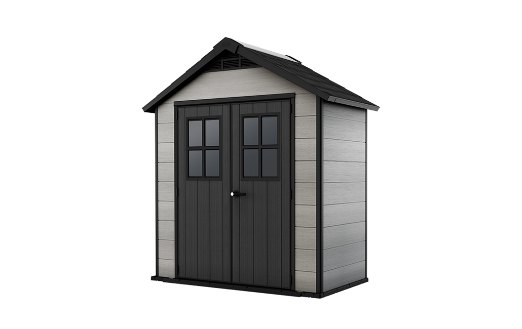 Oakland Shed 7.5x4ft - Grey