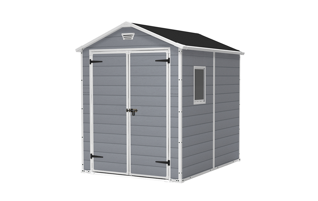 Manor Shed 6x8ft - Grey