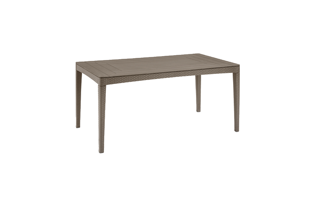 פינת אוכל אלגנט- שולחן ו 6 כיסאות - קפוצ'ינו