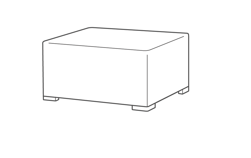 California 4 Seater Double Lounge Set - Grey