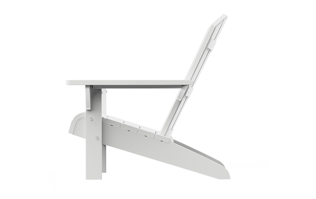 Troy Adirondack Stuhl – 93x80x96.5 cm – 2 Stück - Weiss