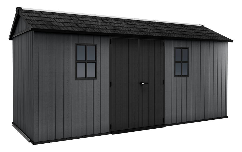 Newton Plus Shed 17x7.5ft - Grey