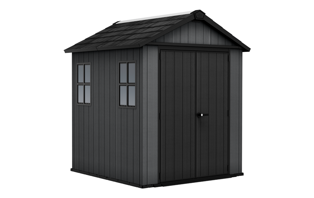 Caseta de exterior Newton Plus 775 - 230x224x246 cm y 4,4 m2 - Gris