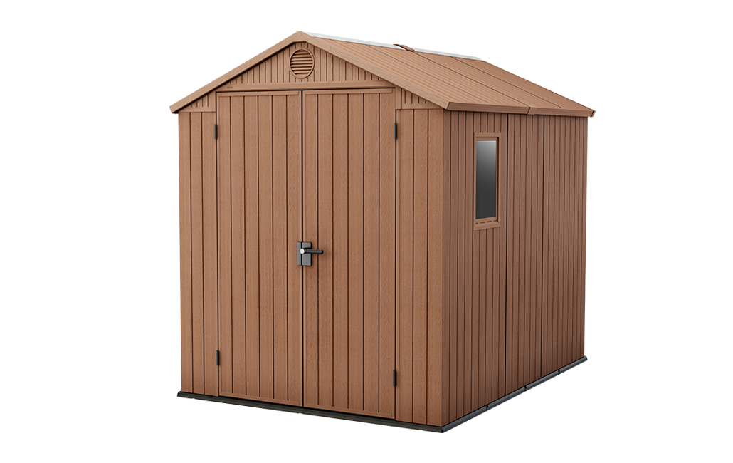 Darwin Shed 6x8ft - Brown