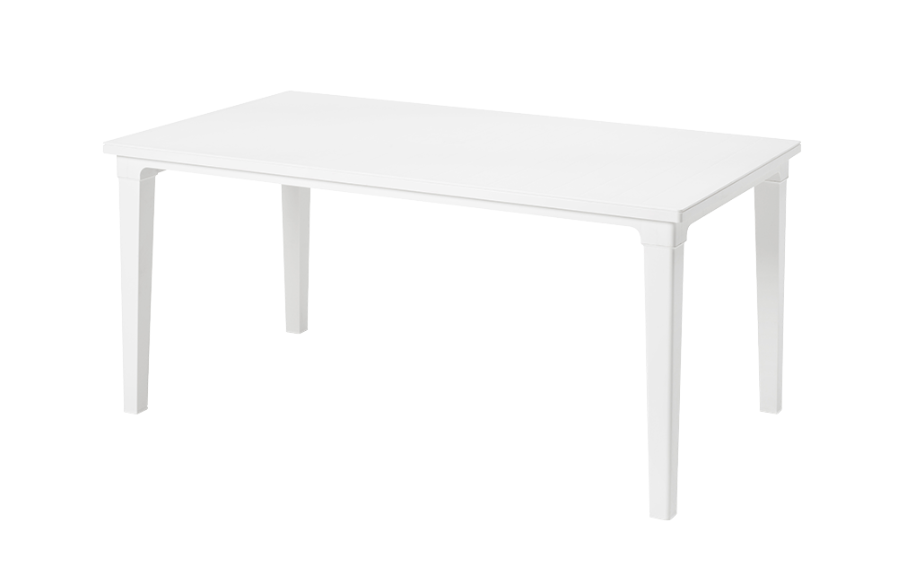 פינת אוכל איביזה- שולחן ו 6 כיסאות - לבן