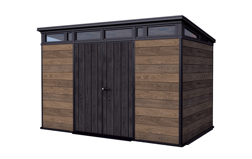 Signature Shed 11x7ft - Walnut Brown