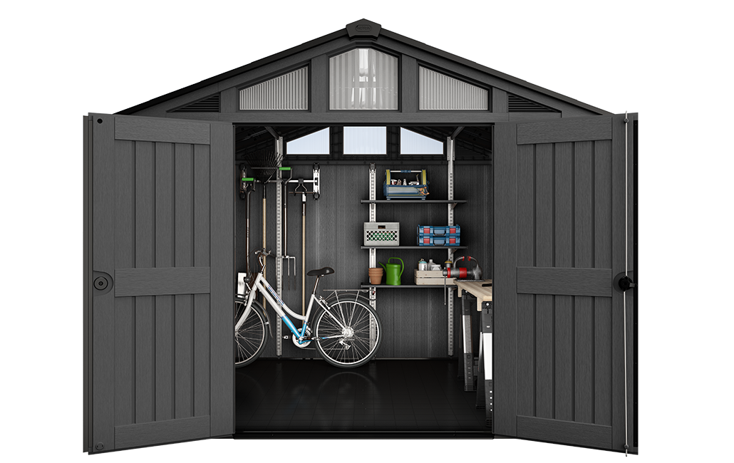 מחסן סטרונגהולד 10x8 - אפור