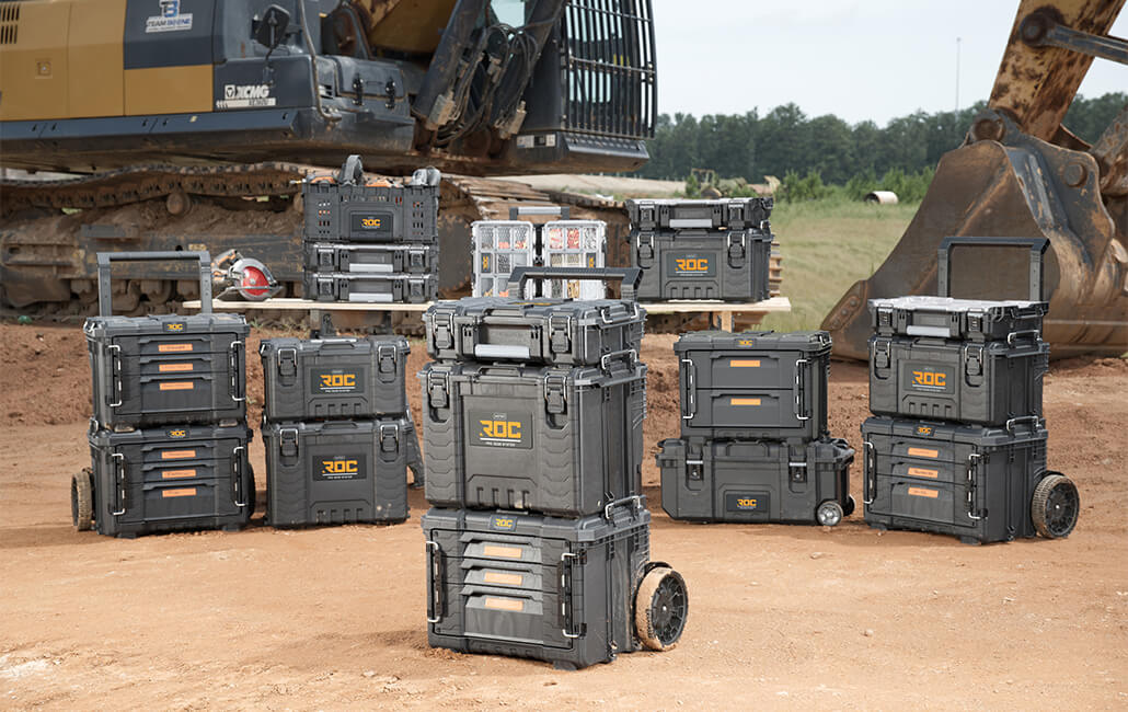 מערכת 4 מגירות וארגונית 22 קונקט - שחור