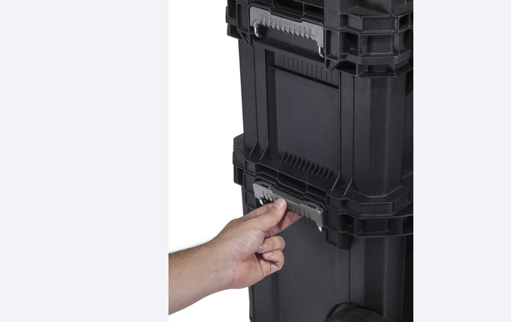 מערכת 6 מגירות וארגונית קונקט - שחור