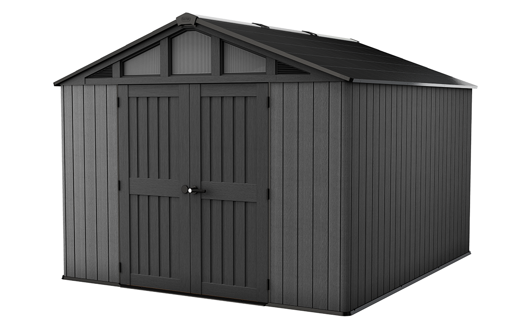 Stronghold 10x11.5 Shed - Grey - Large Sheds