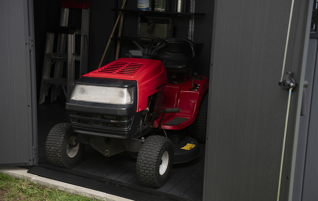 Newton Plus Dual Entry Shed 11x7.5ft - Grey