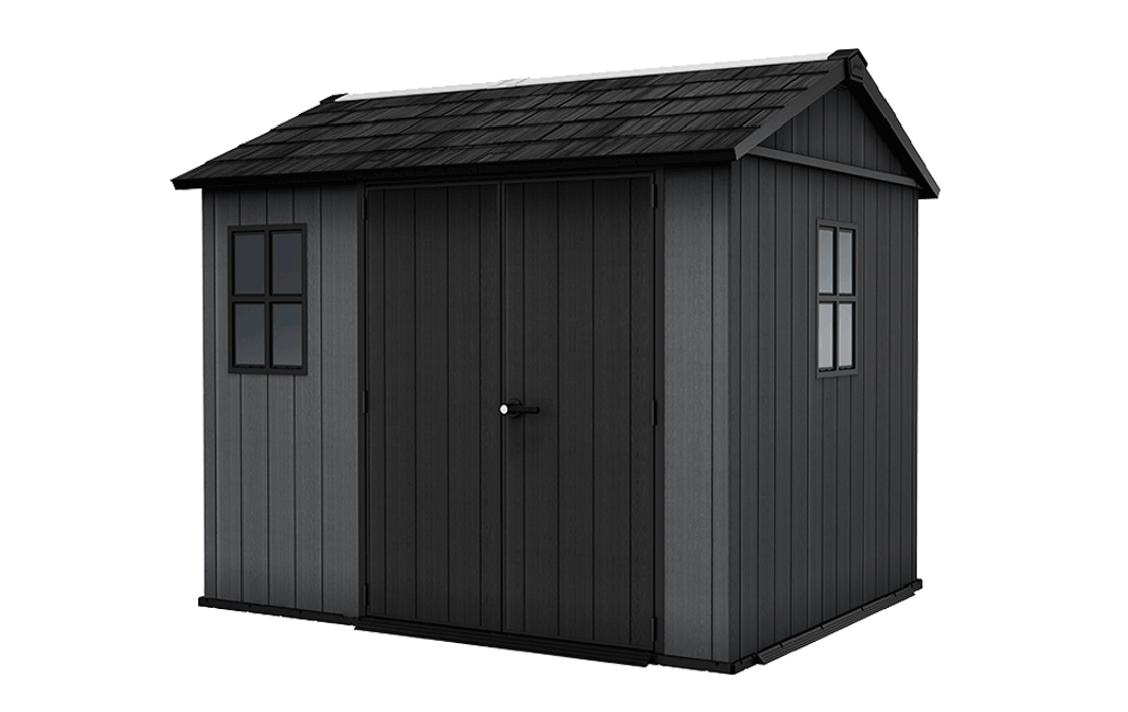 Caseta de exterior Newton Plus 975 - 230x287x246 cm y 5,7 m2 - Gris