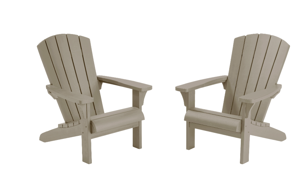 Troy Adirondack Tuinstoel - set van 2 - Taupe