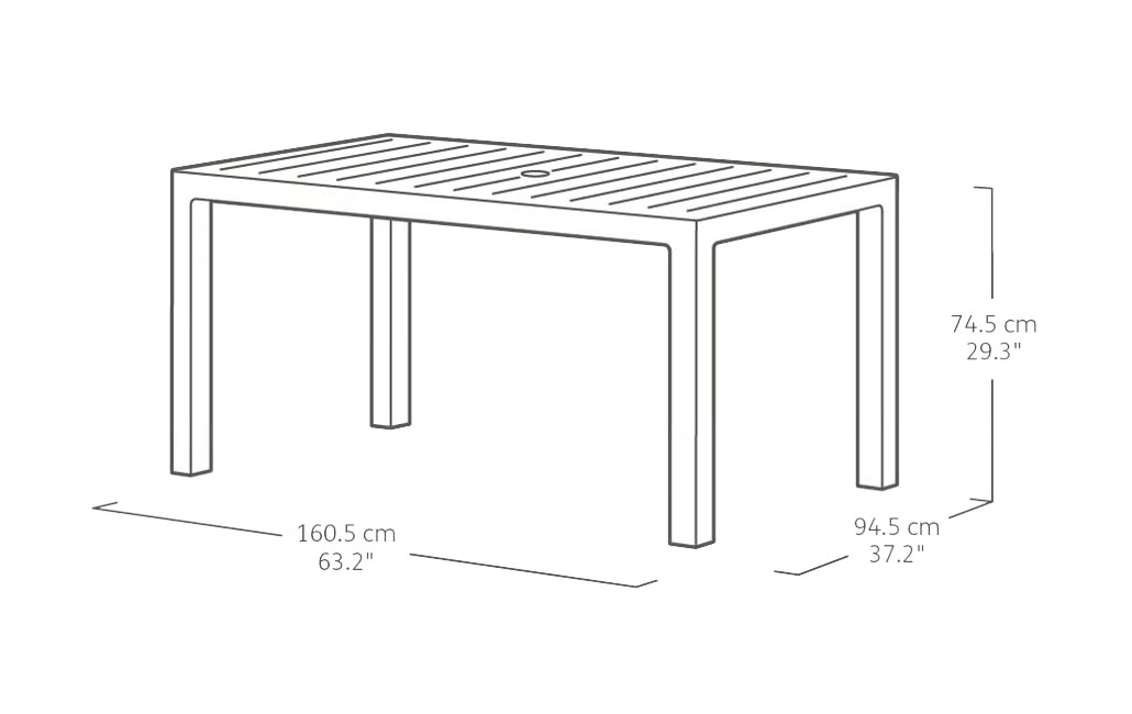 פינת אוכל באלי- שולחן ו 4 כיסאות - קפוצ'ינו
