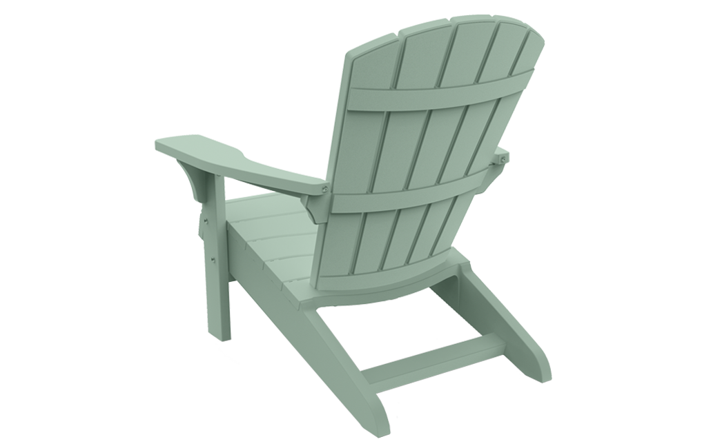 Troy Adirondack Vintage Grün Set von 2