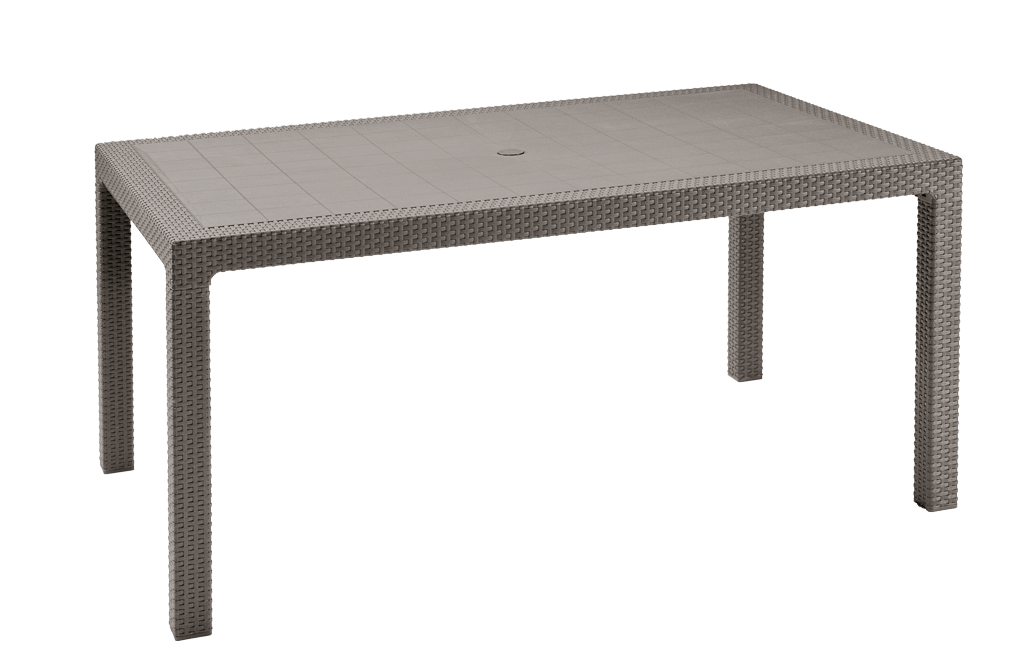 פינת אוכל באלי- שולחן ו 4 כיסאות - קפוצ'ינו