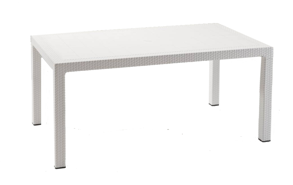 פינת אוכל באלי- שולחן ו 4 כיסאות - לבן