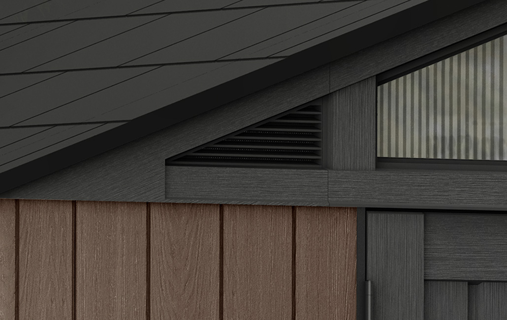  Abri de jardin Stronghold 10115 - 10,7 m2 - Marron Aspect Bois
