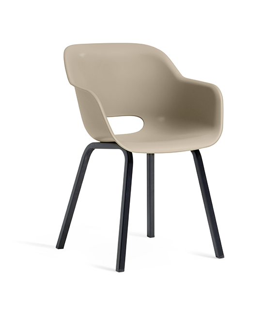 Signature Porto Tisch 200 cm + 6x Noa Stühle Silber Salbei - Hellbraun