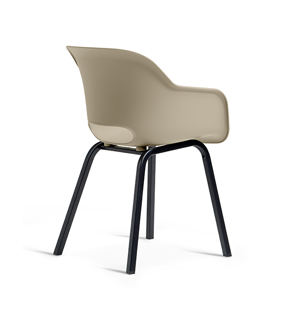 Signature Porto Tisch 200 cm + 6x Noa Stühle Silber Salbei - Hellbraun