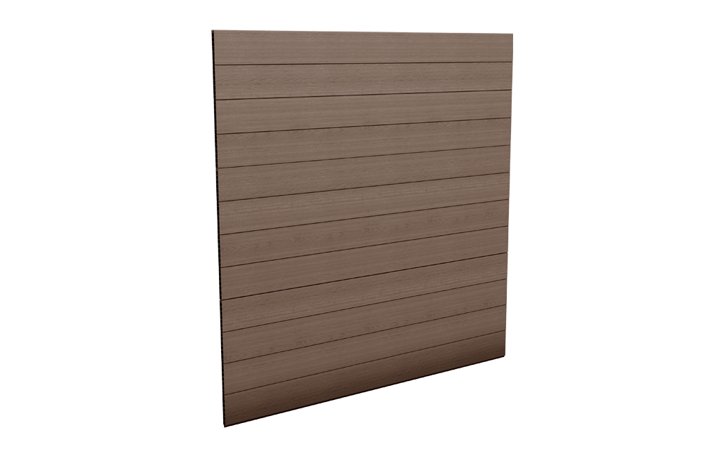 Fence Kit with 240cm Post  - Brown