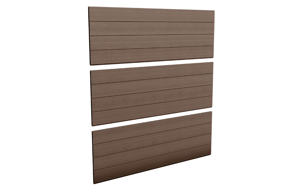 Fence Kit with 180cm Post - Brown