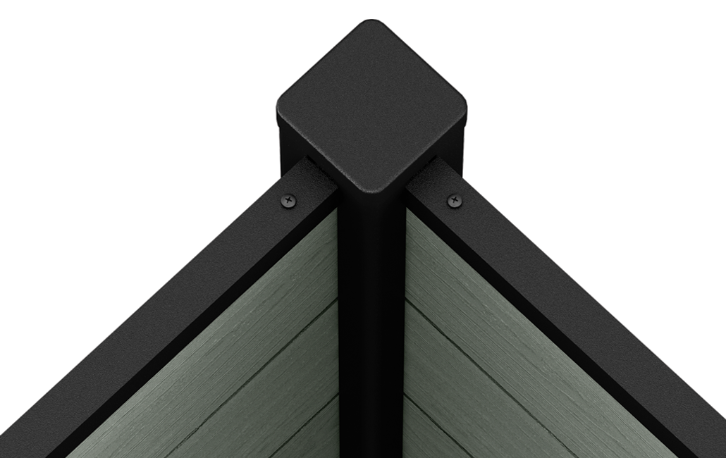 Fence Kit with 180cm Post - Green