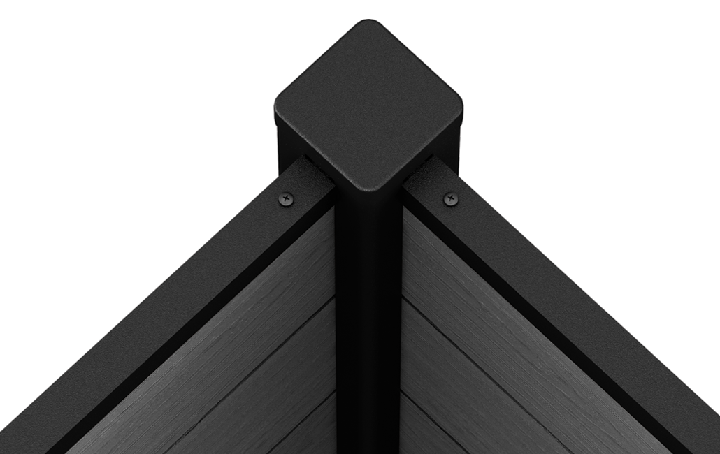 Fence Kit with 240cm Post  - Grey