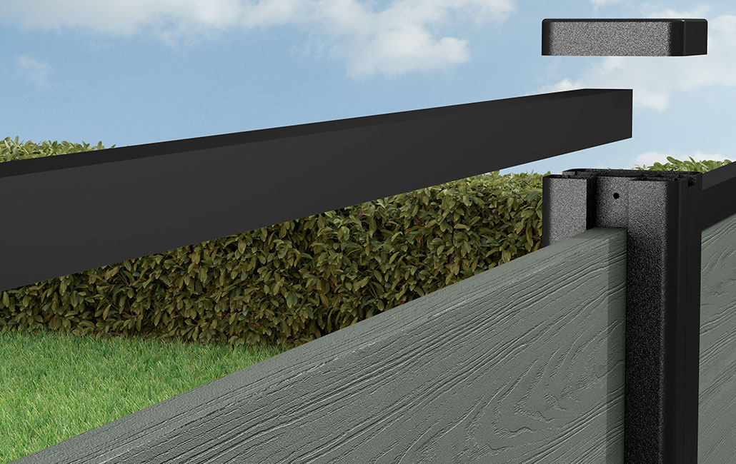 Fence Kit with 180cm Post - Green