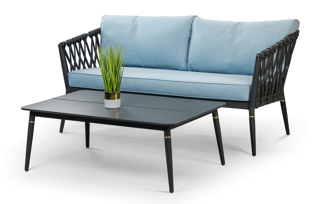 אקווה ספה מהודרת ג'ינס - תכלת