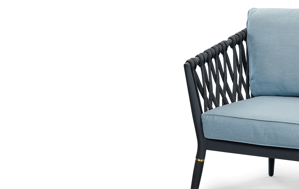 אקווה ספה מהודרת ג'ינס - תכלת