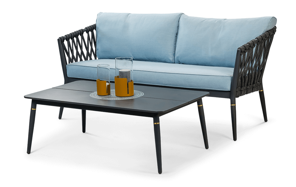 אקווה ספה מהודרת ג'ינס - תכלת