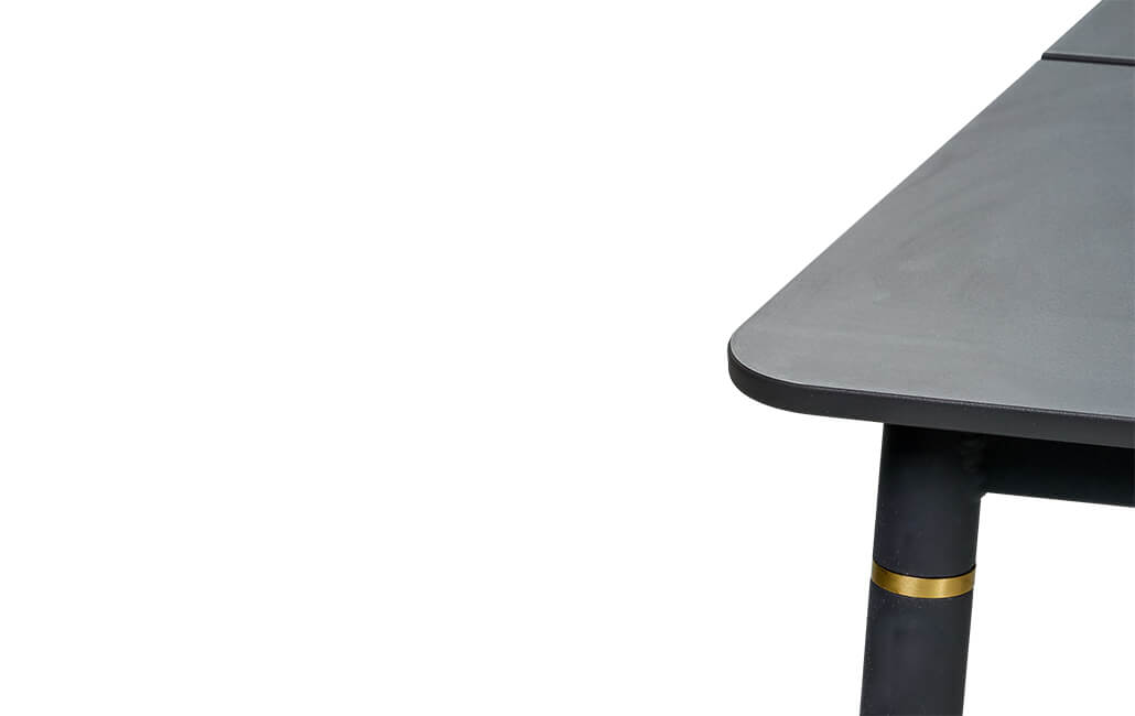 שולחן קפה מהודר אקווה - שחור