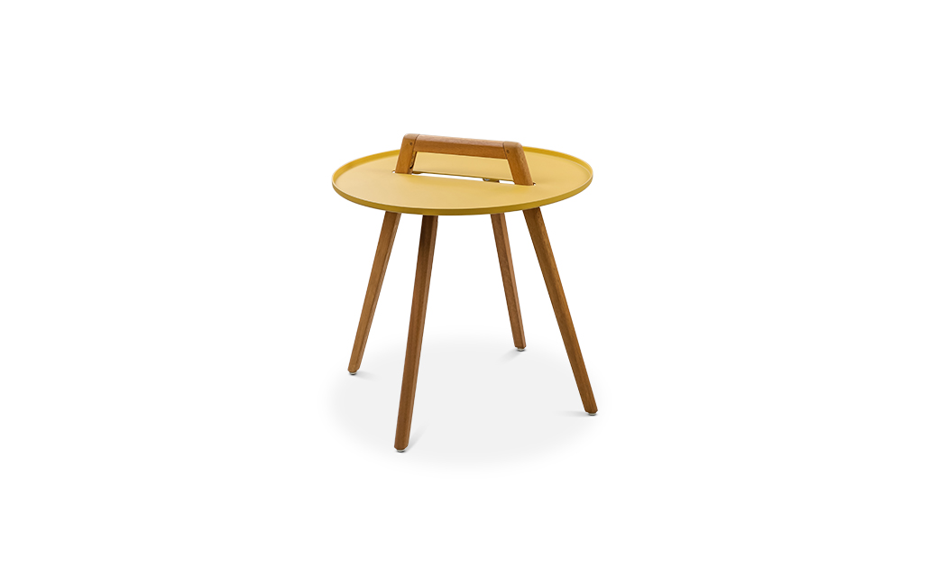 סט מטליין בלקוני - צהוב-חרדל