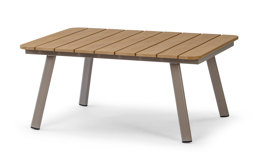 מערכת ישיבה פיג'י- אלומיניום בשילוב חבל - קפוצ'ינו