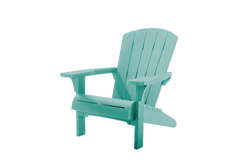 Fauteuil de jardin Adirondack Troy - Turquoise