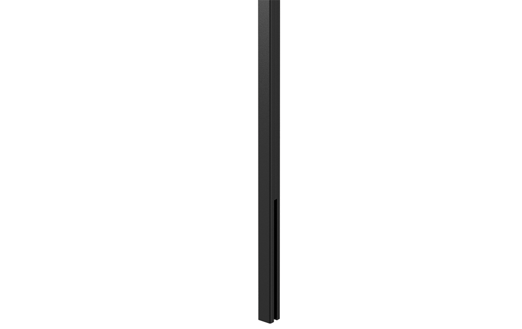 Poteau 240cm à sceller - Anthracite